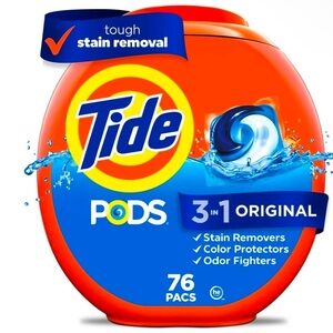 Tide Pods 3-in-1 Laundry Detergent x 2